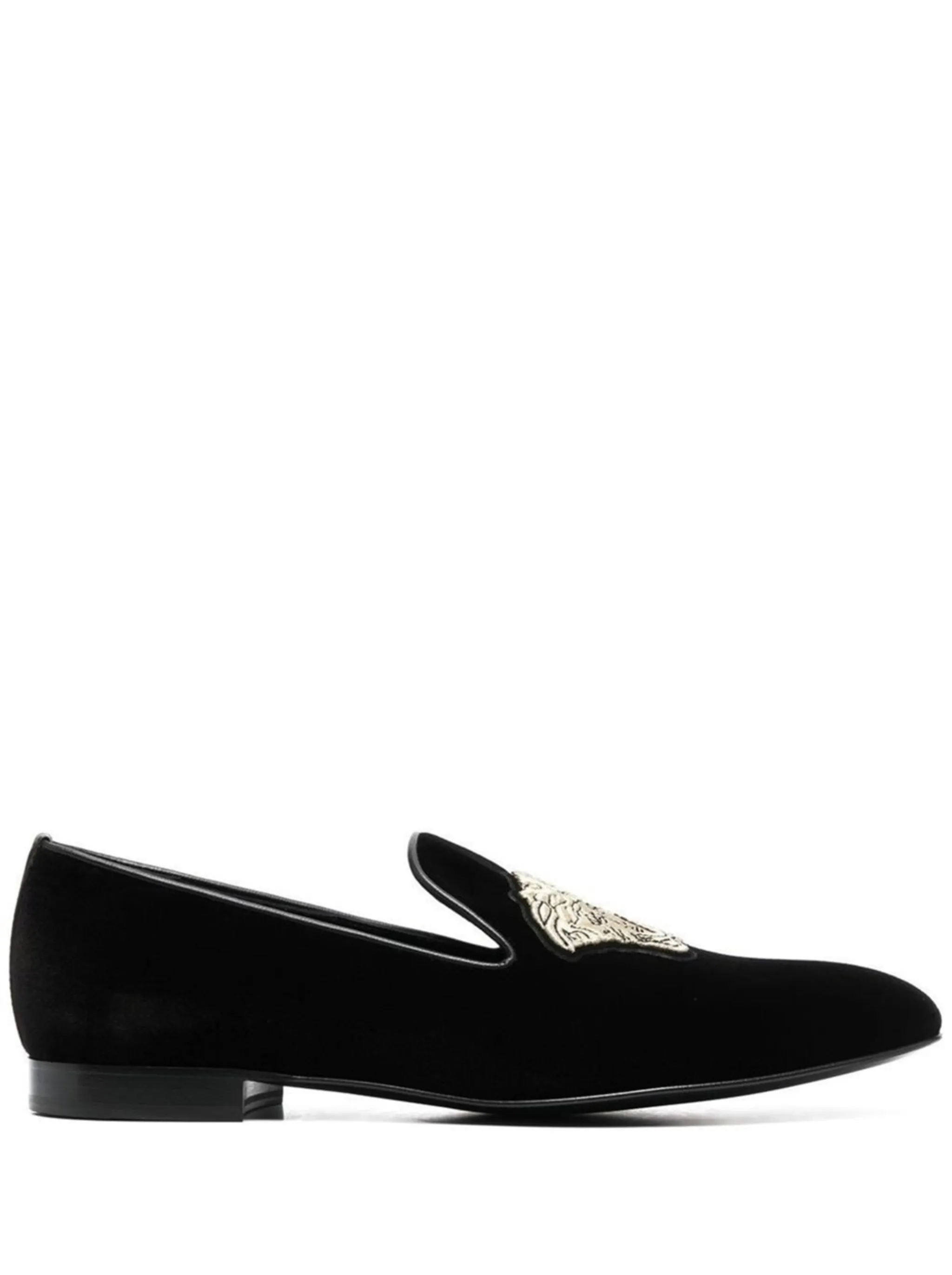 Medusa velvet loafers | Versace | Eraldo.com