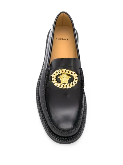 mocassino versace
