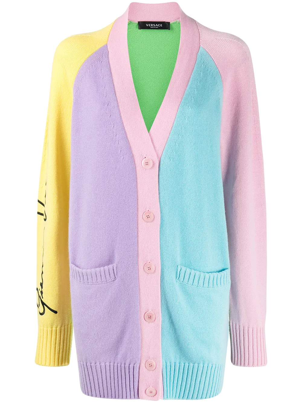 cardigan versace