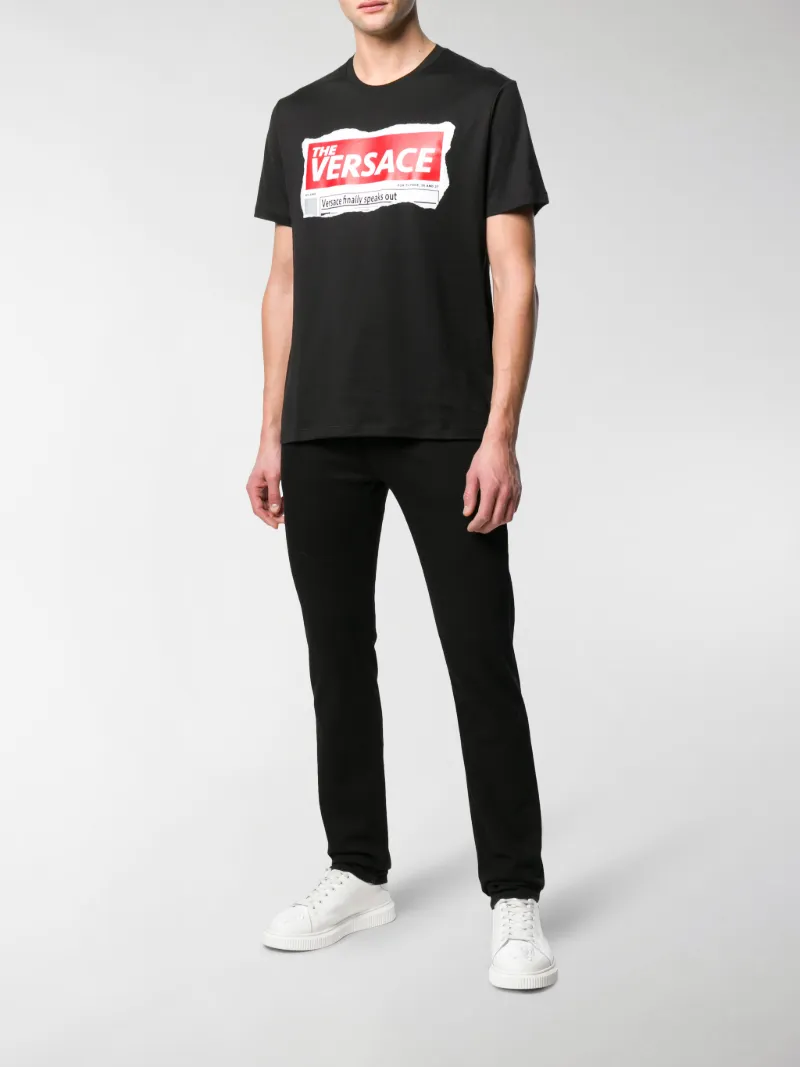 versace newspaper dress