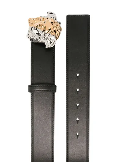 Versace Palazzo Dia leather belt black | MODES