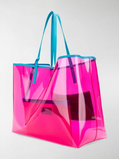 versace pvc tote