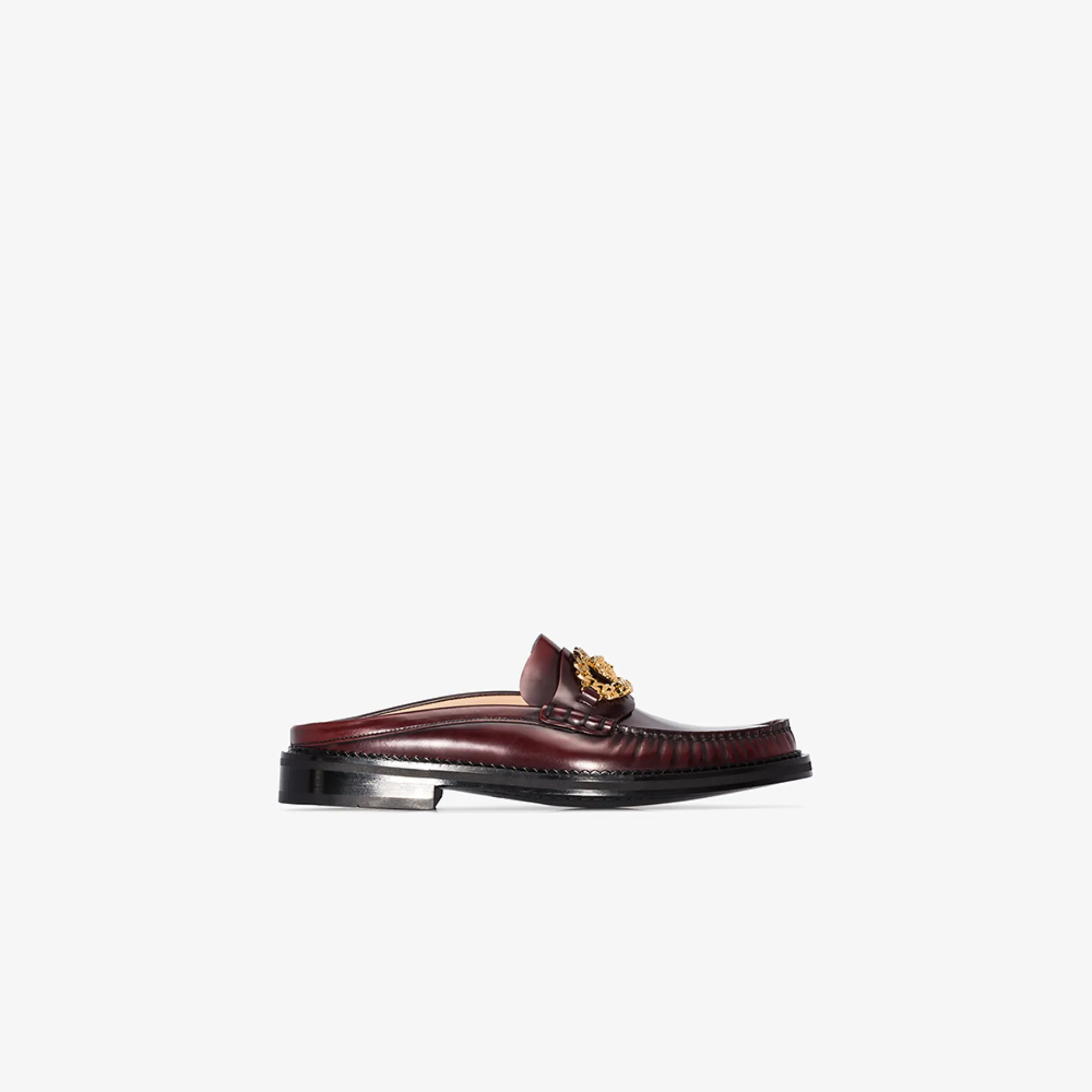 versace slip on loafers