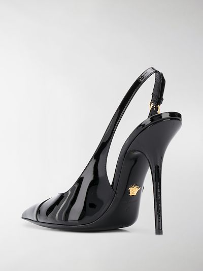 versace safety pin pumps