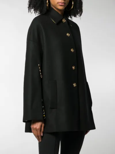 versace cape coat
