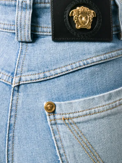 Versace slim-fit jeans blue | MODES