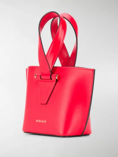 versace red tote bag