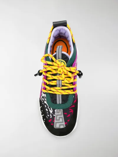 Versace di colore nero Sneakers Chain Reaction | MODES.com Versace di colore nero Sneakers Chain Reaction | MODES.com
