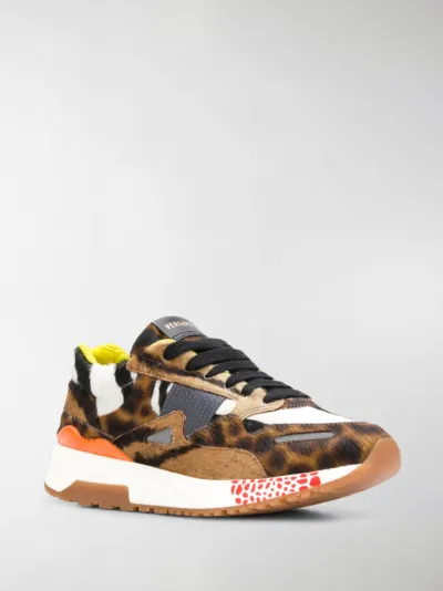 scarpe versace leopardate