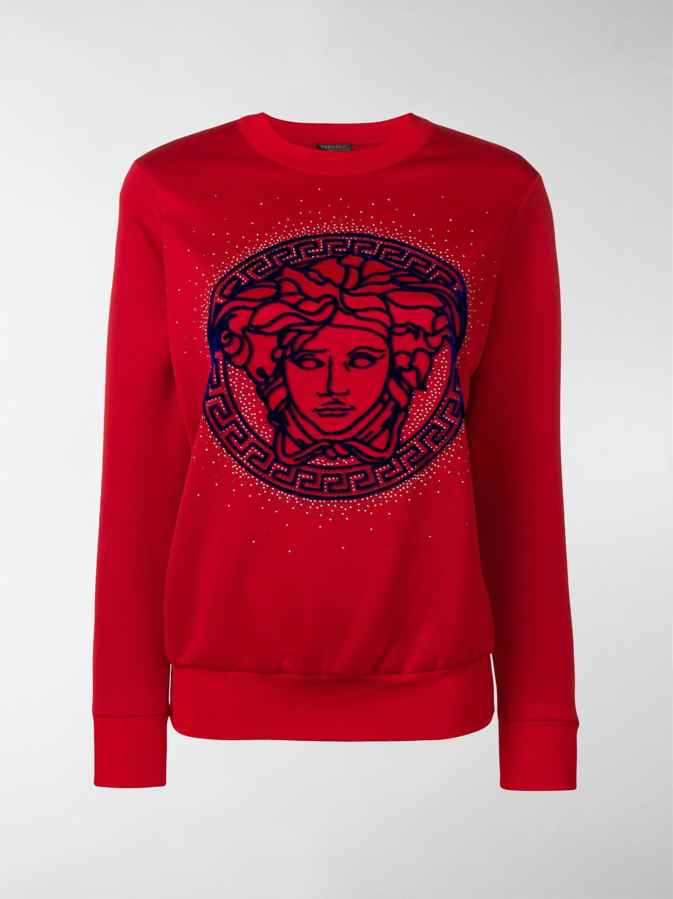 versace red sweatshirt