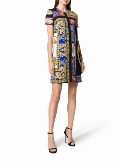 versace shift dress