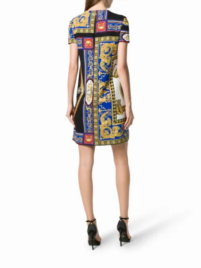 versace shift dress