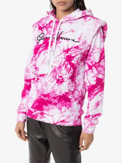 versace tie dye hoodie