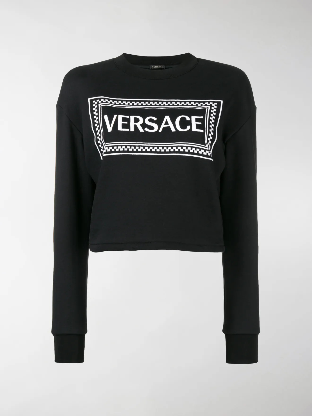 vintage versace logo sweatshirt