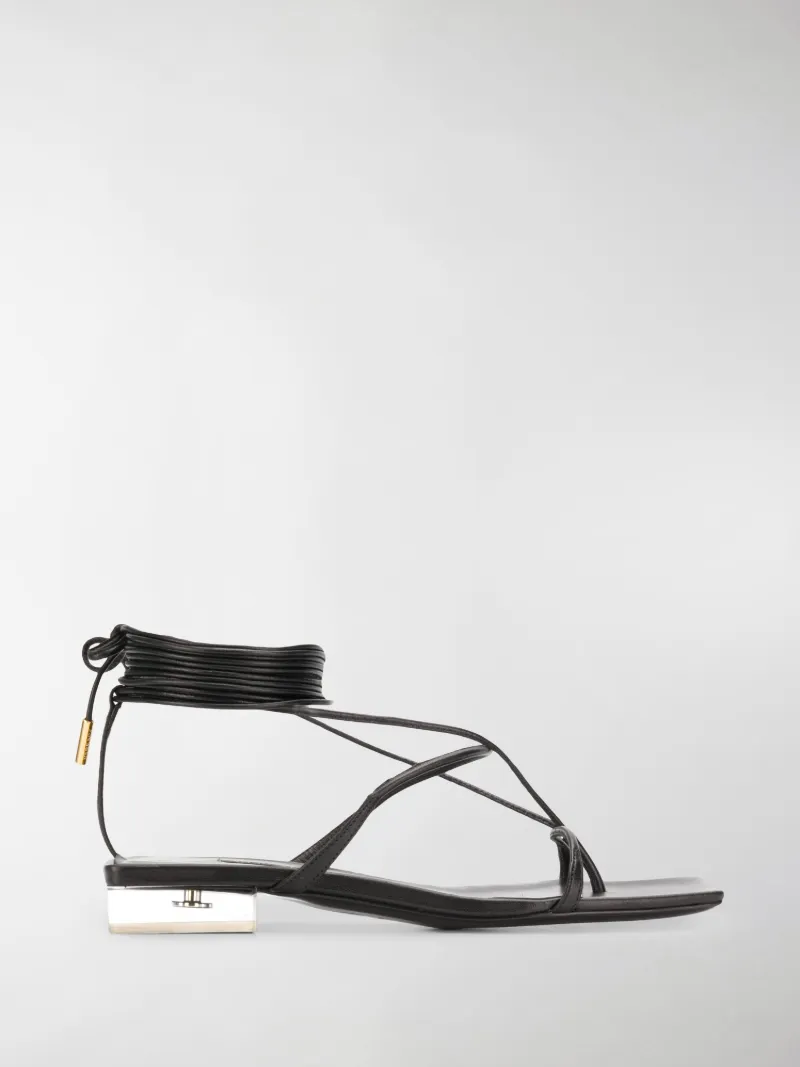 versace perspex mules
