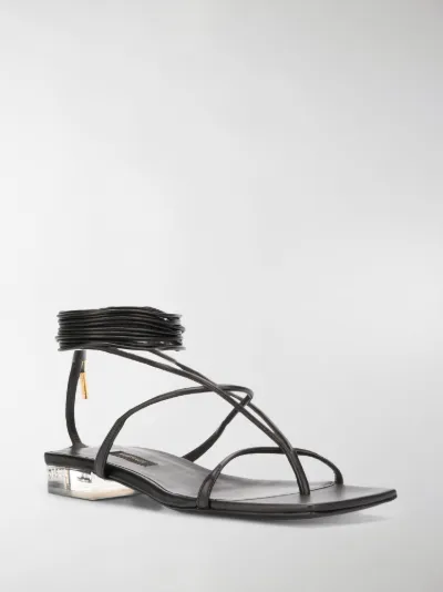 versace thong sandals