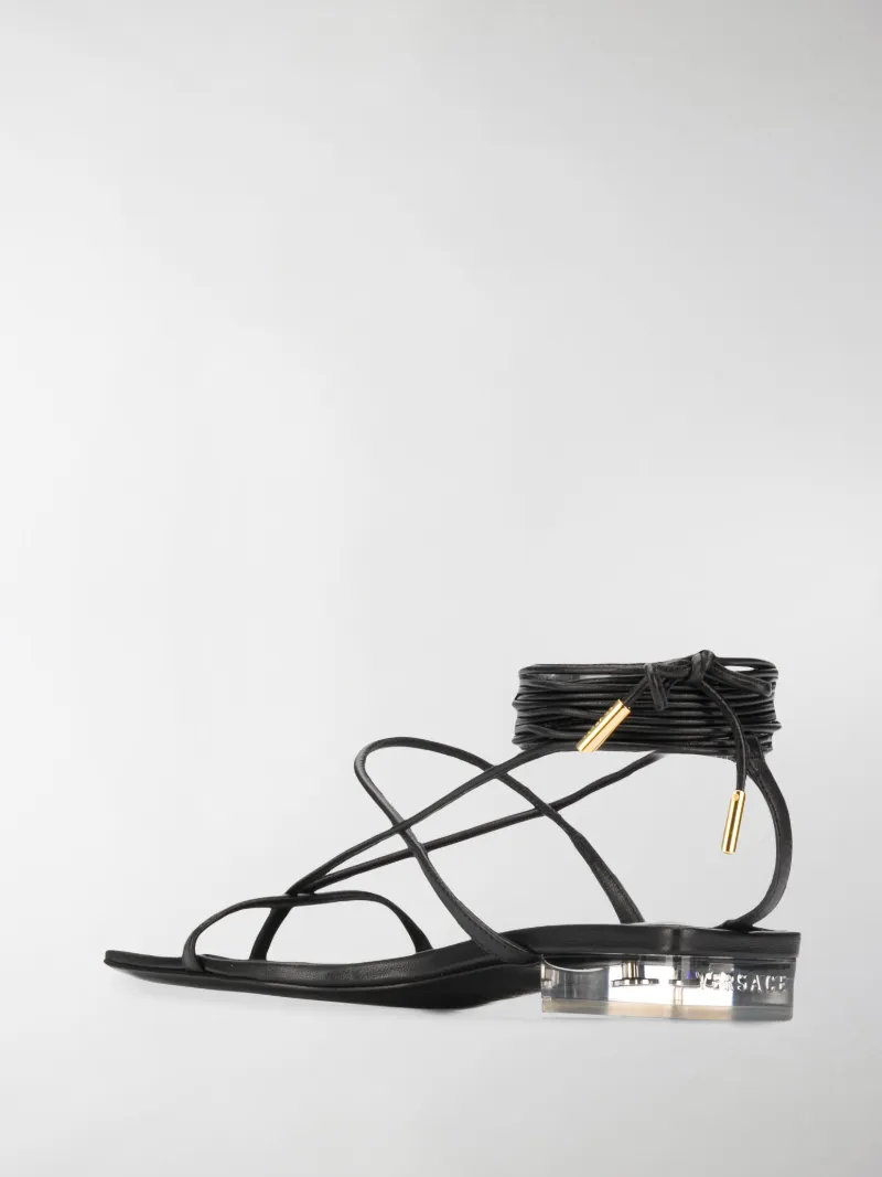 versace perspex mules