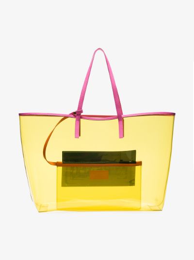 versace pvc tote