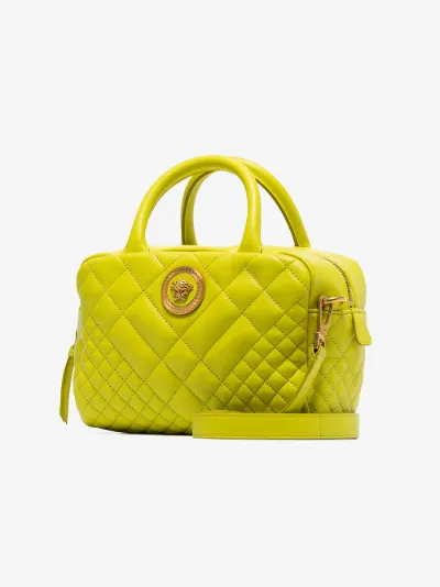 yellow versace bag