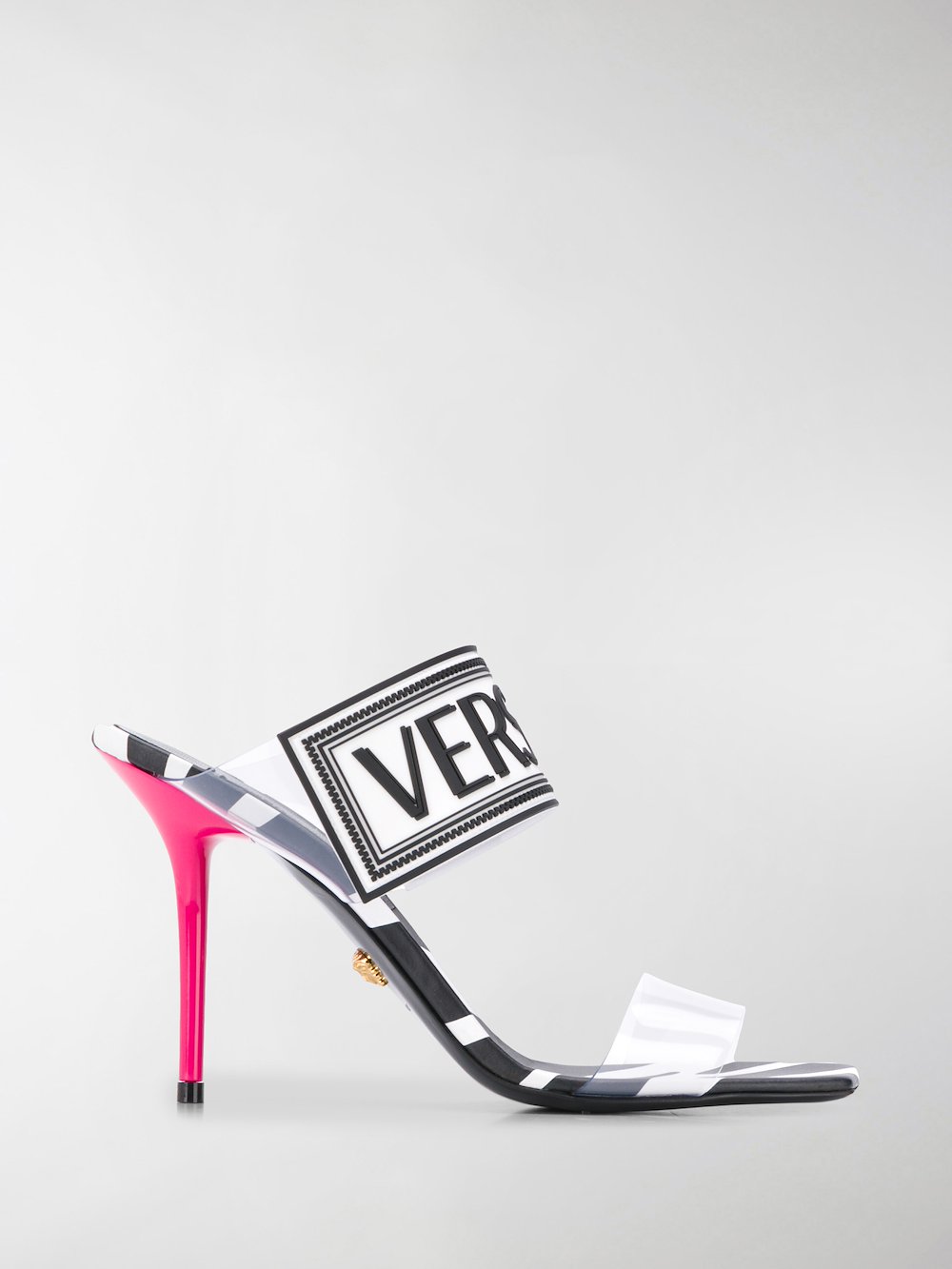 versace print sandals