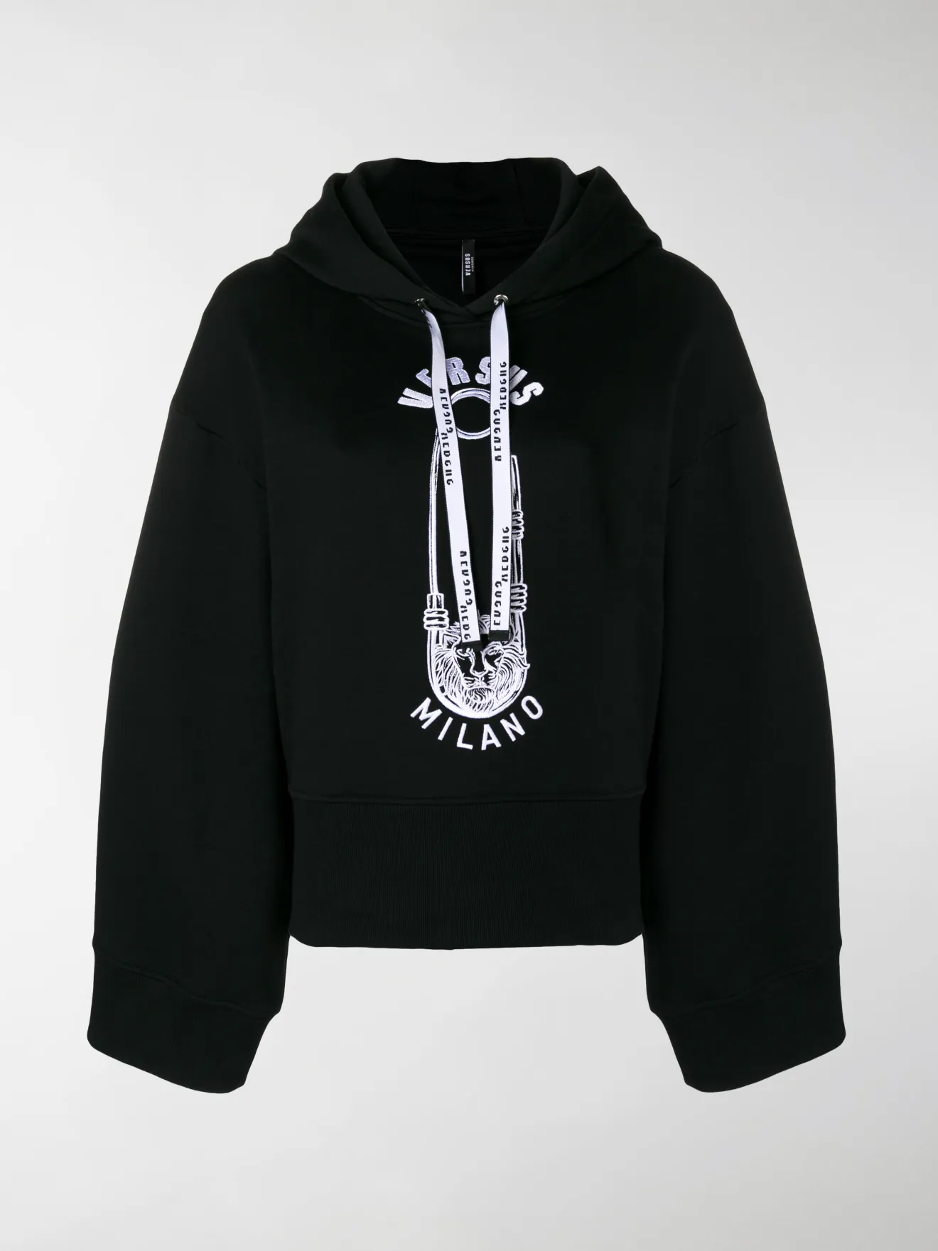 versace safety pin hoodie