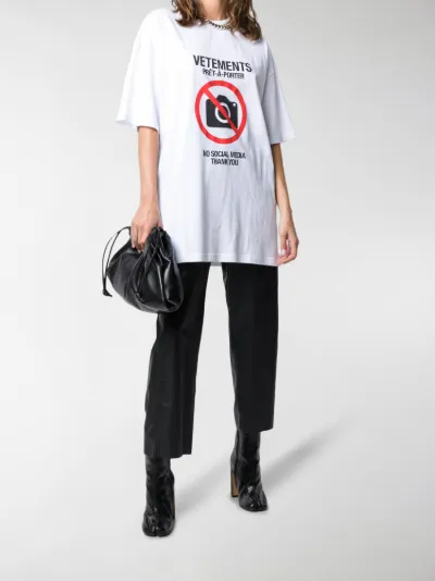 vetements anti social tee