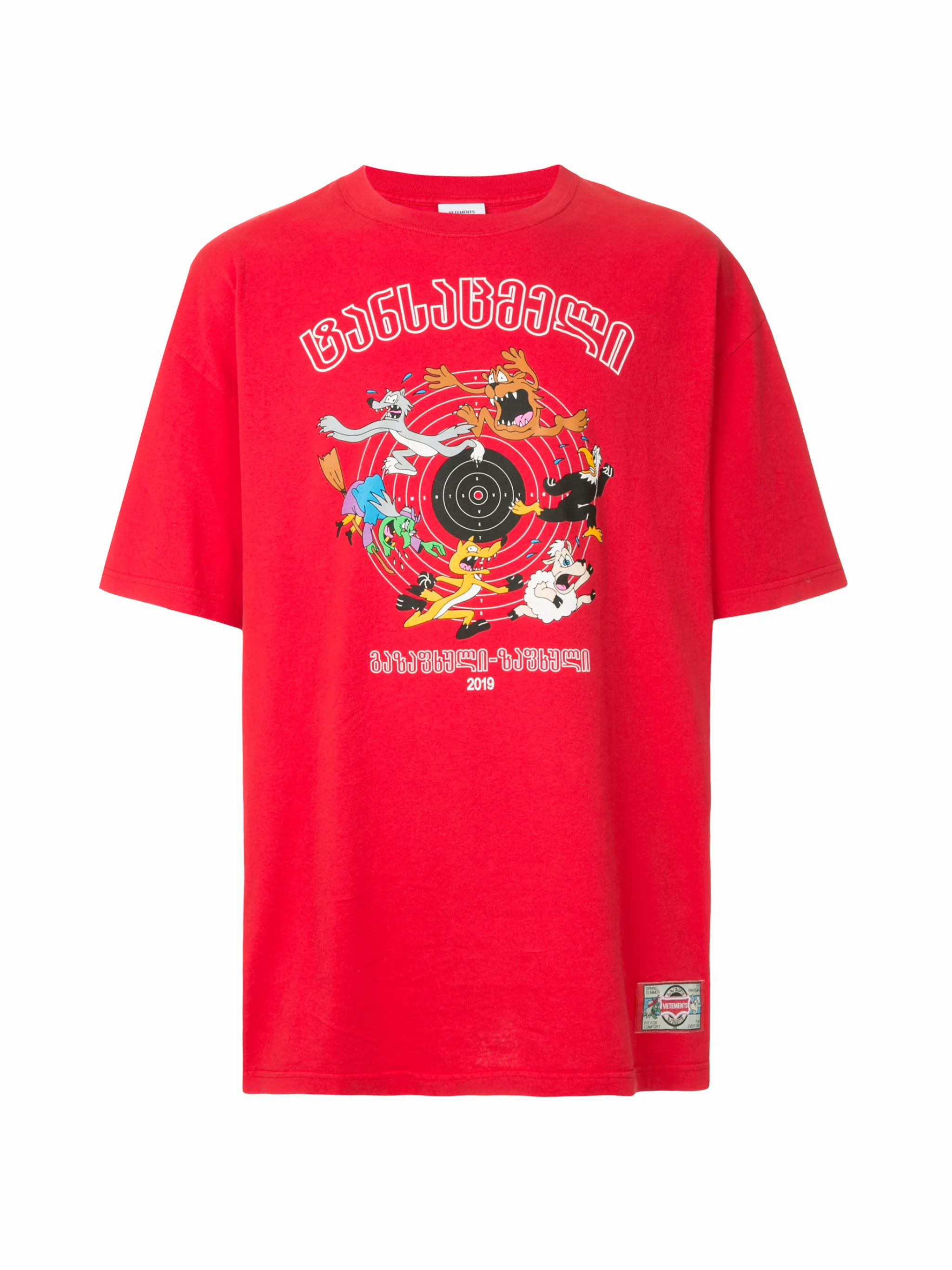 VETEMENTS cartoon-print T-shirt | Eraldo.com HR