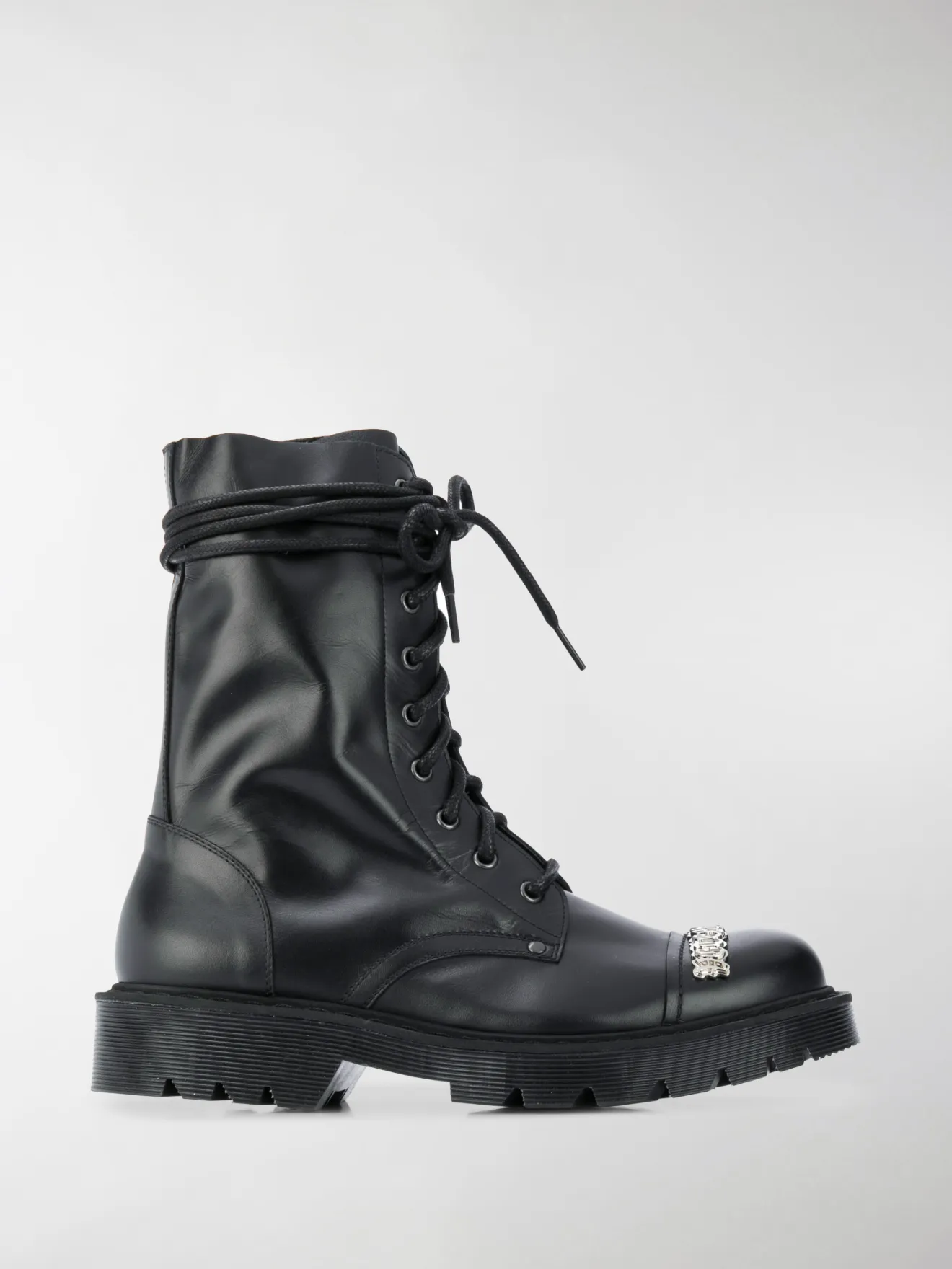 vetements combat boots