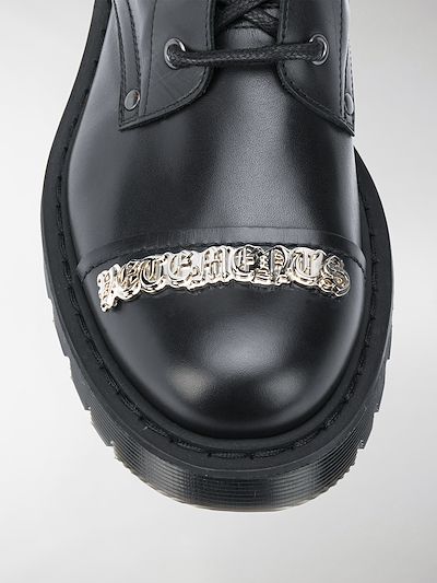 vetements combat boots