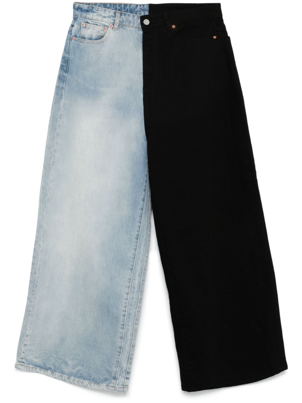 Half shops black jeans