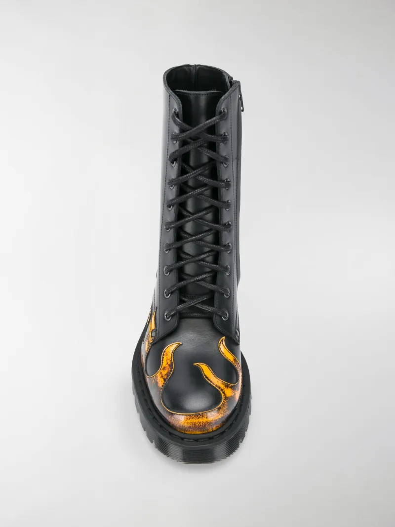 vetements fire boots