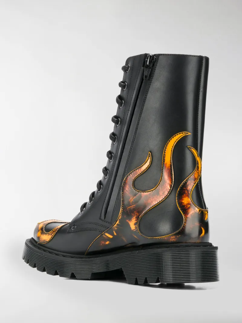 vetements fire boots