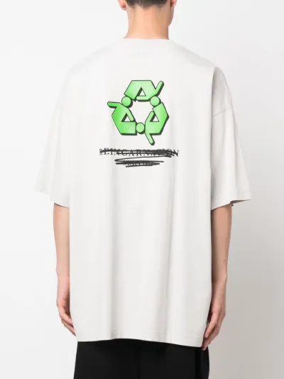 オンライン最激安 - VETEMENTS drawing print Tシャツ - 買取 福岡