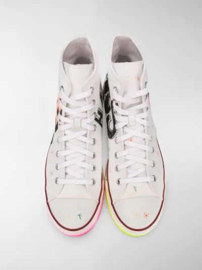 vetements high top sneakers