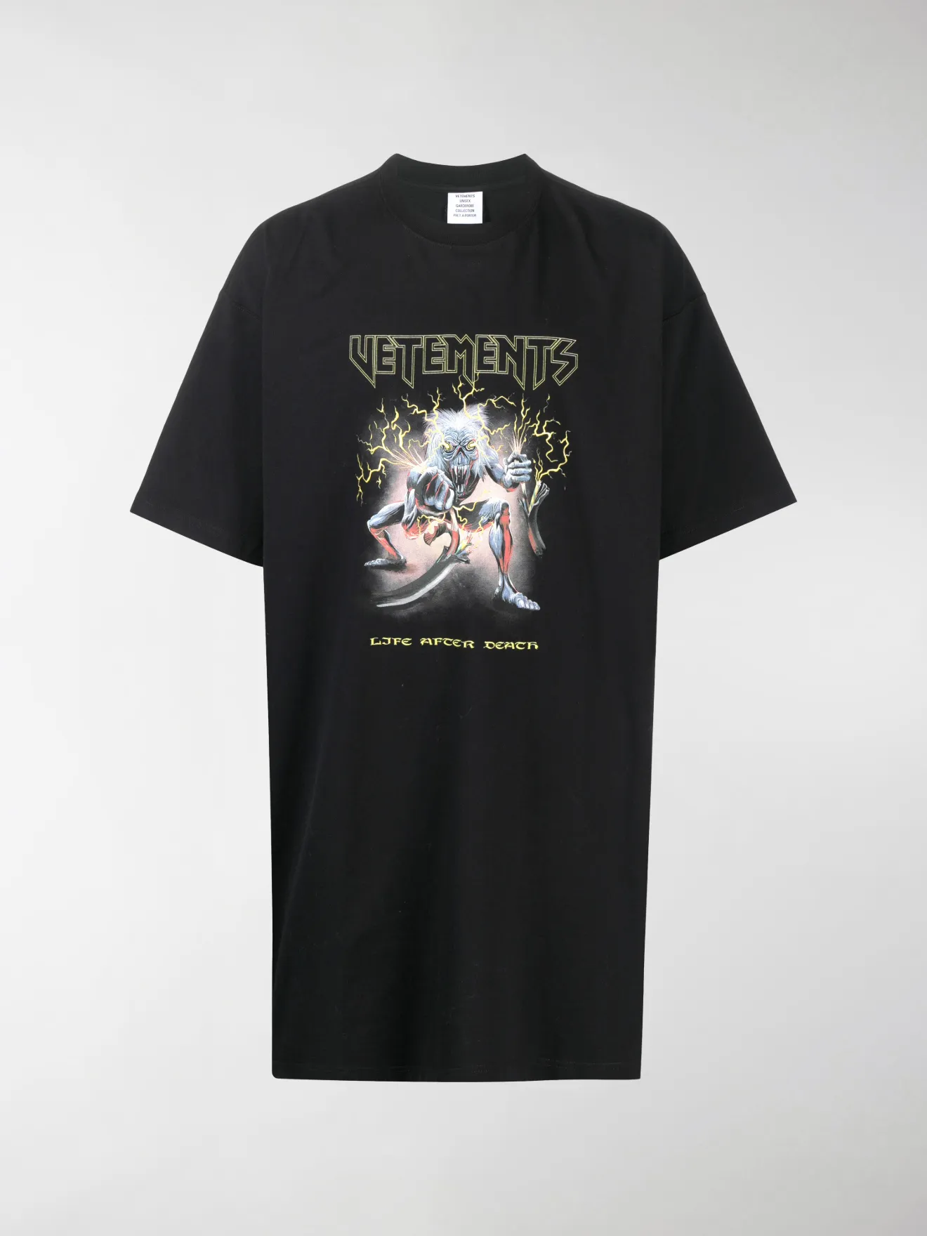 vetements oversized t shirt