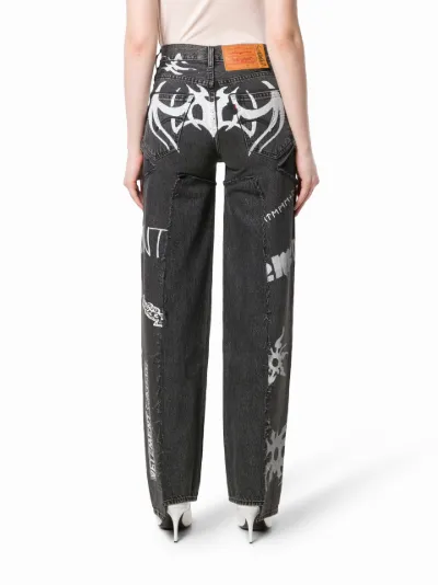 Jeans patchwork Vetements x Levi's | VETEMENTS | Eraldo.com