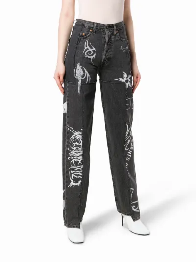 vetements x levis jeans