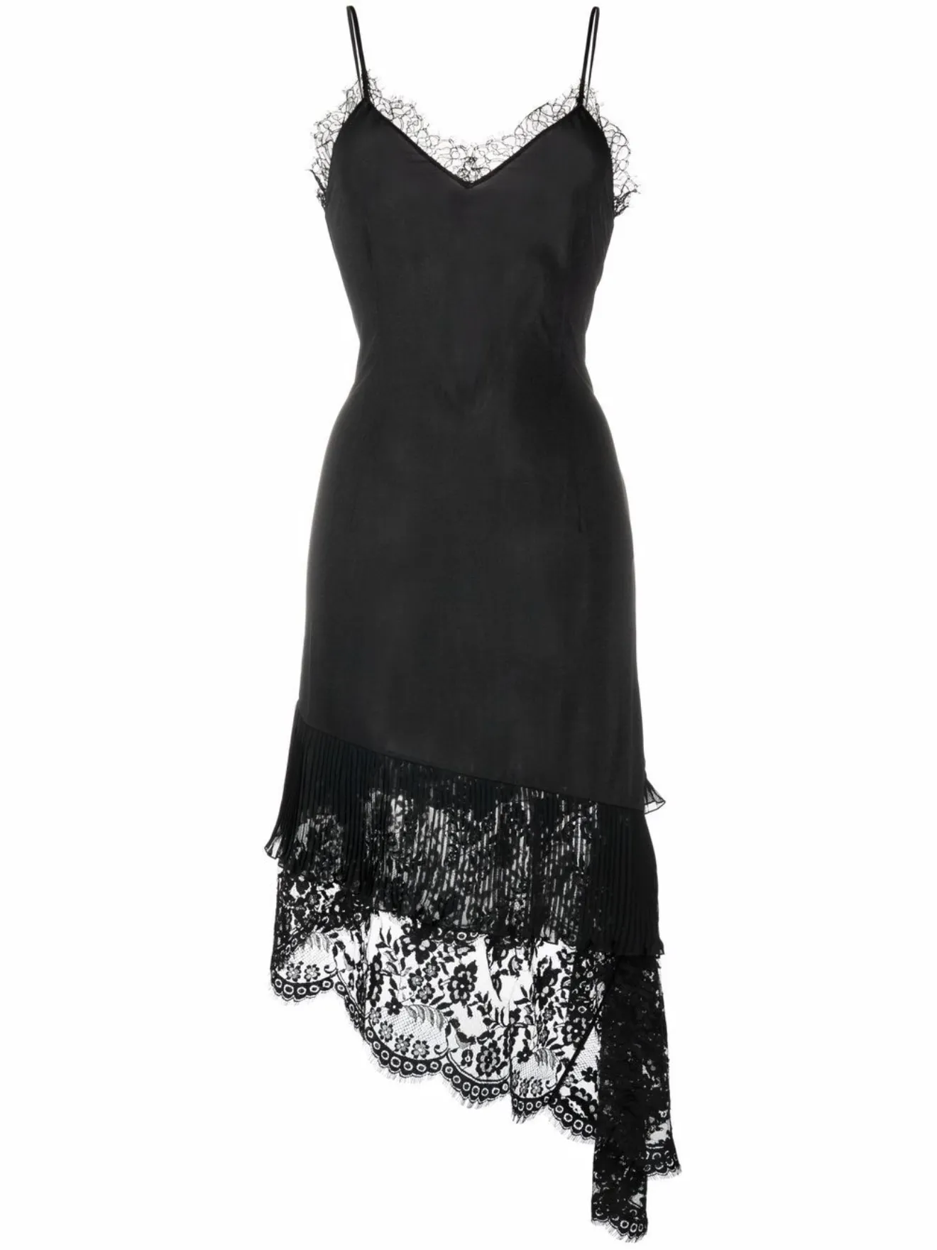 long black camisole dress