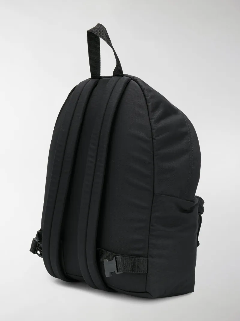 plain black backpack no logo