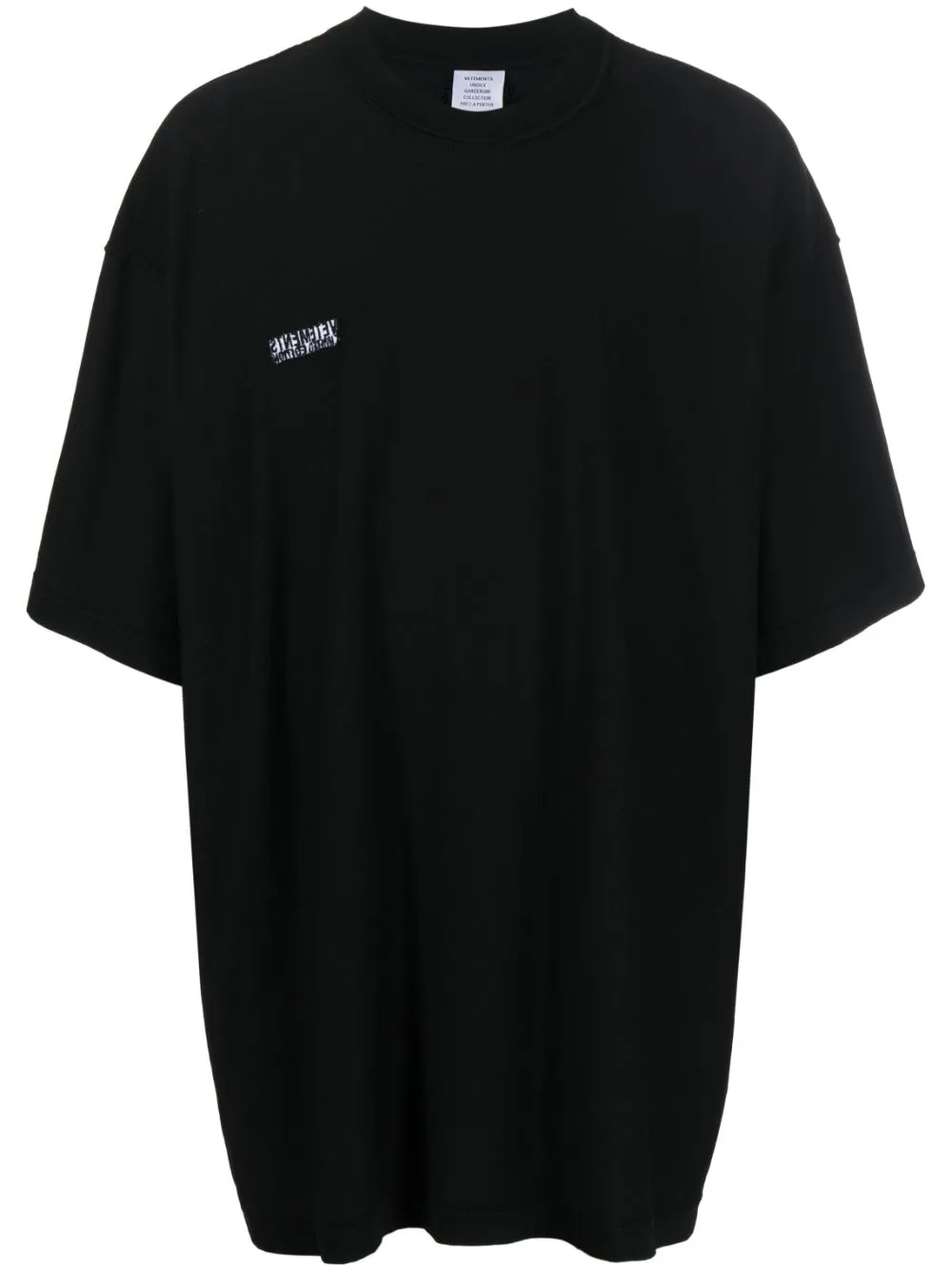 VETEMENTS logo-patch cotton T-shirt | Eraldo.com SH