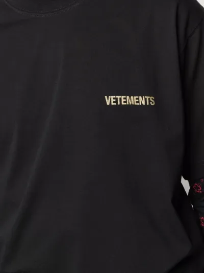 vetements logo sweatshirt