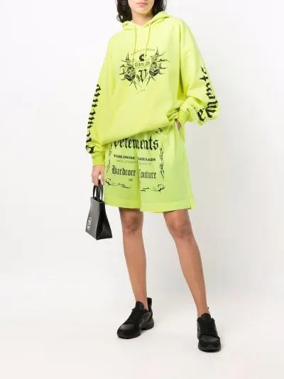 yellow drawstring hoodie