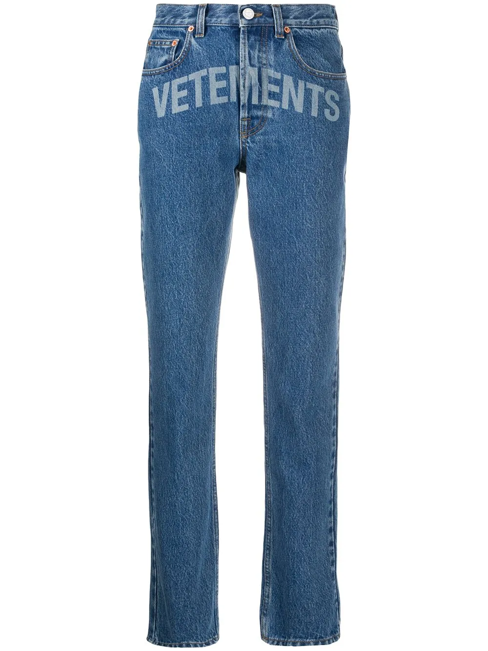 Vetements jeans online logo