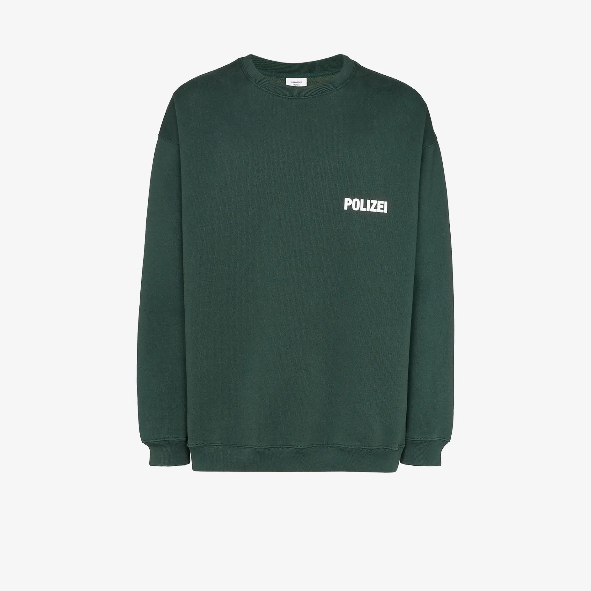 vetements crewneck sweatshirt