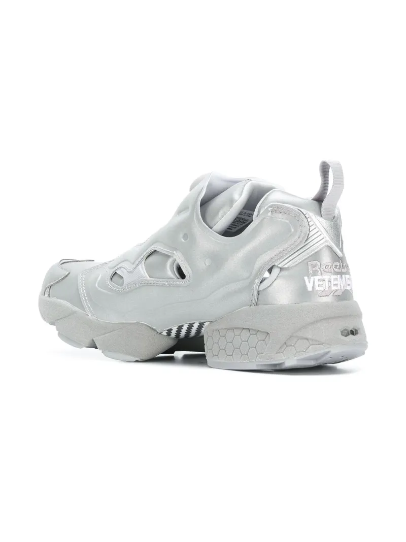 VETEMENTS REEBOK X VETEMENTS instapump sneakers grey | MODES