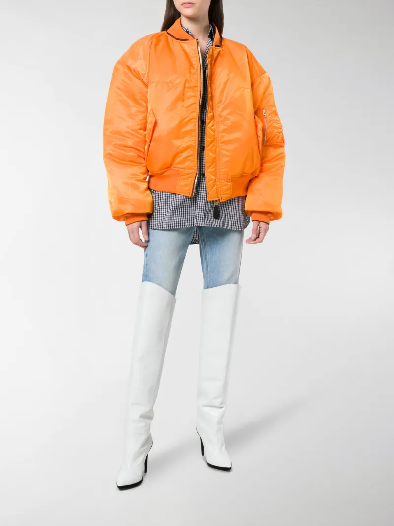 vetements reversible bomber