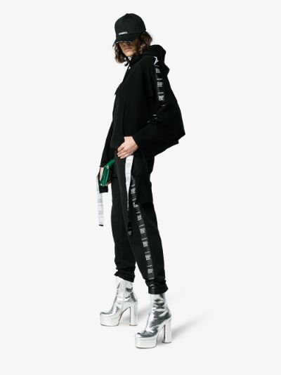 vetements tape hoodie