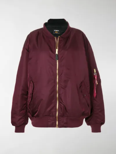 alpha industries bomber reversible