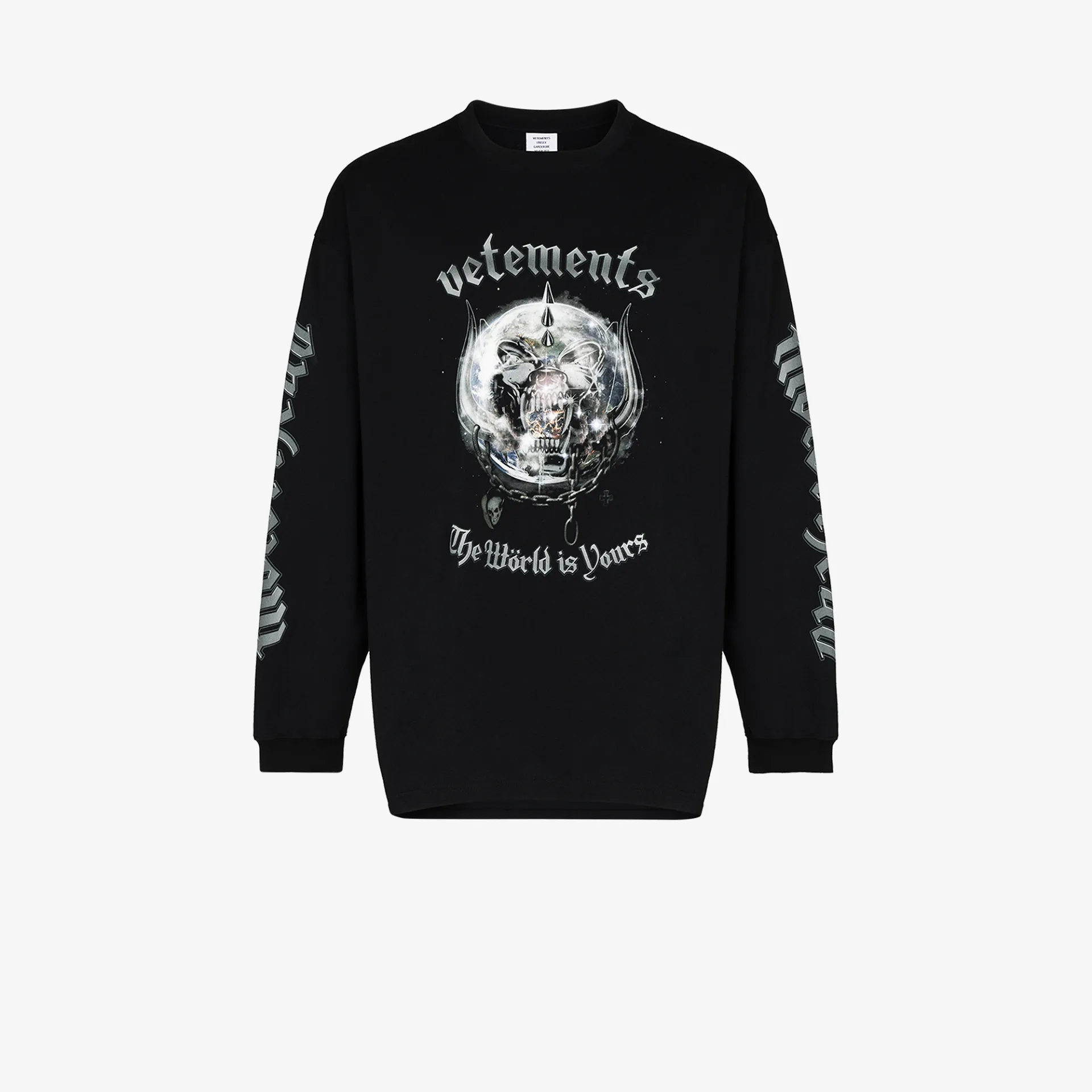 vetements crewneck sweatshirt