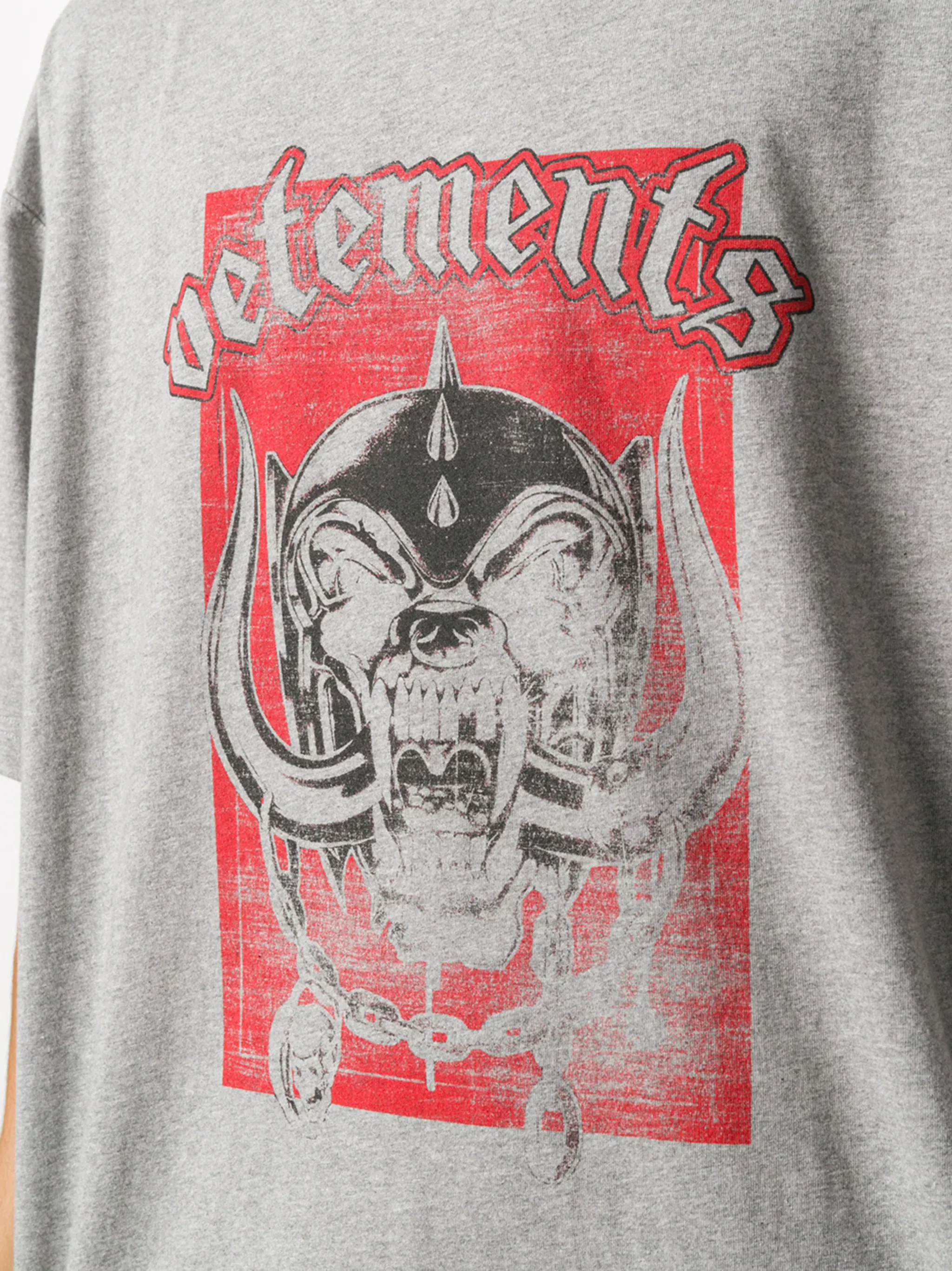 VETEMENTS x Motorhead World Oversized T-shirt | Eraldo.com FR